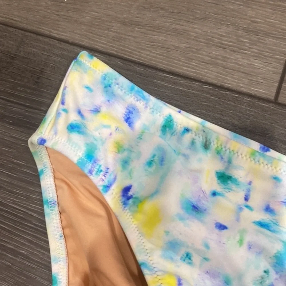 NWOT! Crewcuts‎ Girls Tie Dye Blue Bikini Bottom